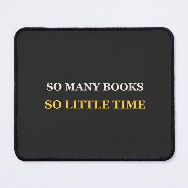 Item preview, So Many Books So Little Time - Funny Book Lover designed and sold by RetroThreadWorks.