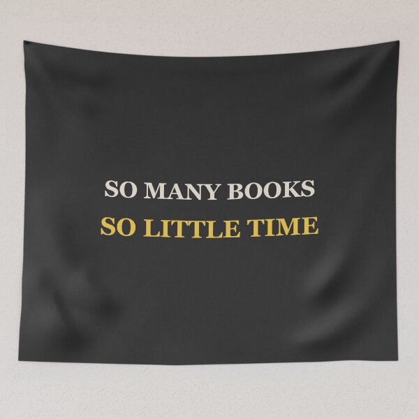 Item preview, So Many Books So Little Time - Funny Book Lover designed and sold by RetroThreadWorks.