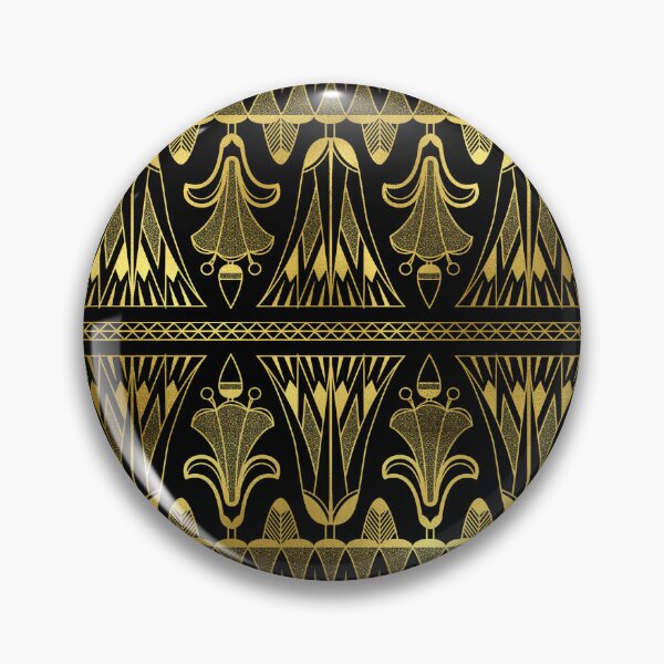 Item preview, Glamorous Gold-Hues And Black Art Deco Pattern designed and sold by DEC02.