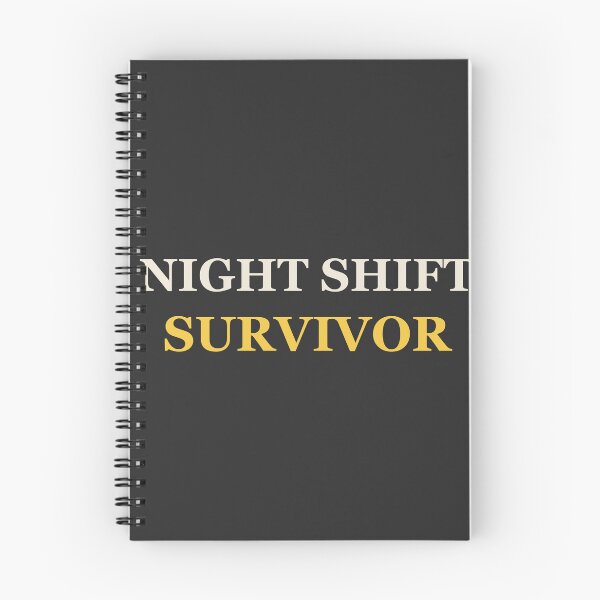 Item preview, Night Shift Survivor - Funny Nurse designed and sold by RetroThreadWorks.