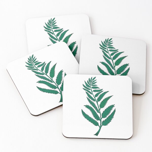 Item preview, Emerald Fern Botanical Illustration | Nature Leaf Line Art | Green Woodland Plant Drawing designed and sold by ArtflyStudio.