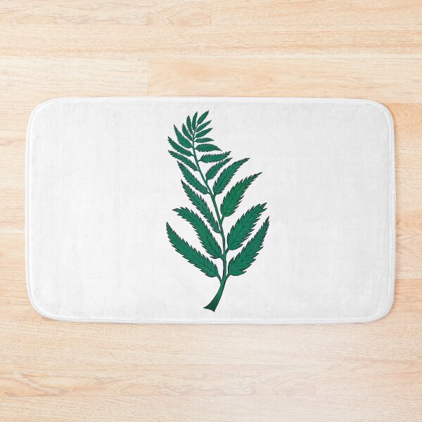 Item preview, Emerald Fern Botanical Illustration | Nature Leaf Line Art | Green Woodland Plant Drawing designed and sold by ArtflyStudio.