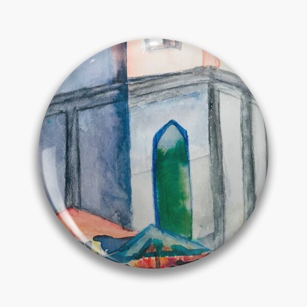 Item preview, Corner Building with Street Market designed and sold by Jasbindar Singh.
