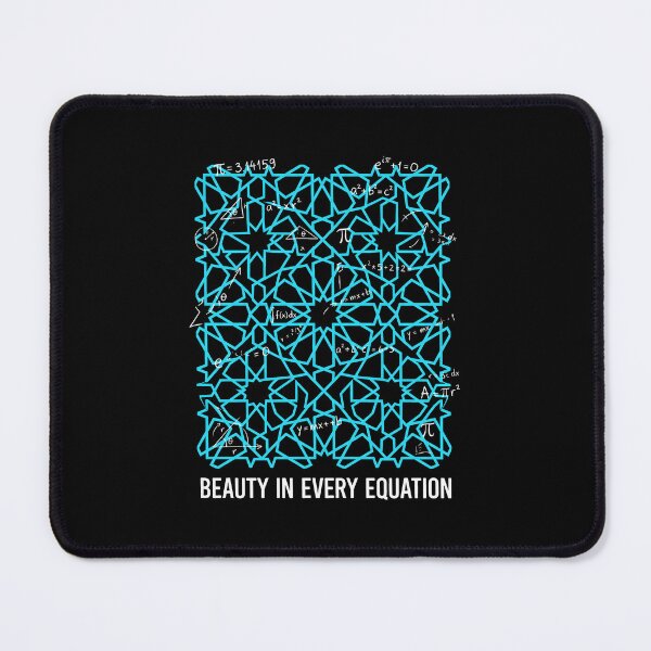 Item preview, Islamic Geometric Pattern Beauty In Every Equation Math Formulas Art designed and sold by SplashTastic.