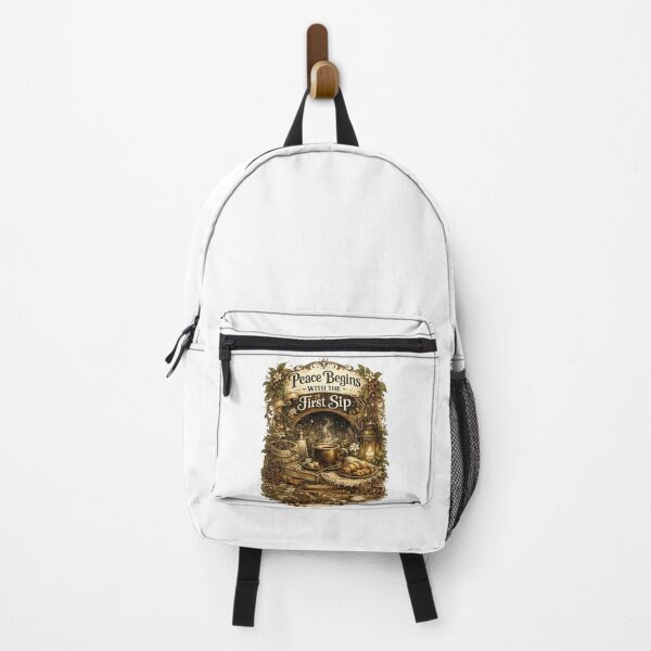 Item preview, Peace Begins With the First Sip designed and sold by KADHomes.