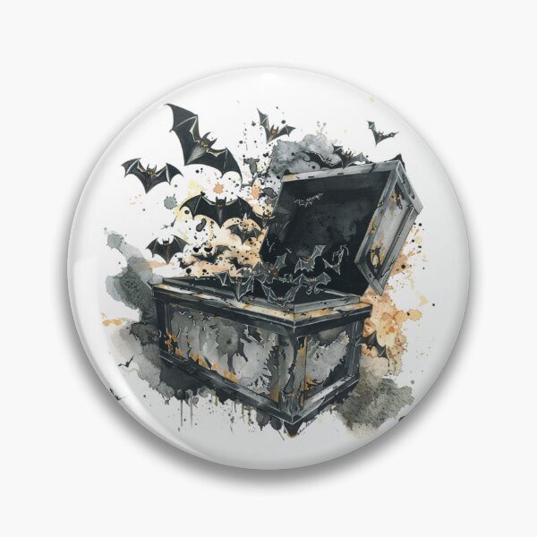 Item preview, Bat Castle | Bat | Cute Gothic Wildlife Art designed and sold by Mandayartstudio.