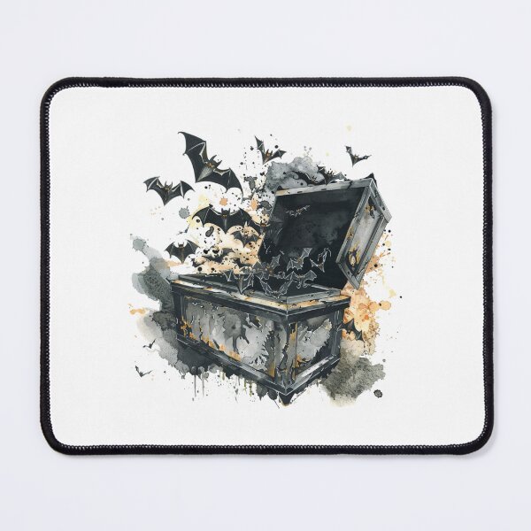 Item preview, Bat Castle | Bat | Cute Gothic Wildlife Art designed and sold by Mandayartstudio.