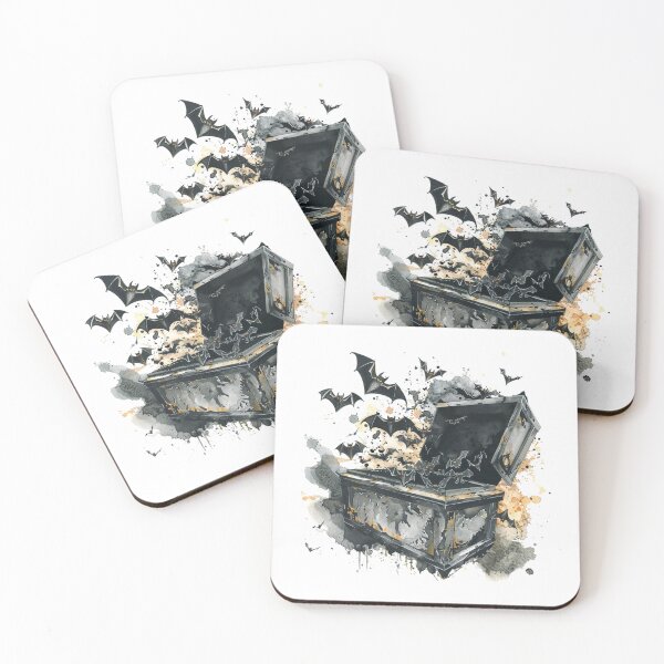 Item preview, Bat Castle | Bat | Cute Gothic Wildlife Art designed and sold by Mandayartstudio.