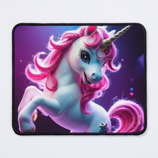 Item preview, Cute Kawaii Rearing Sparkle Unicorn Art designed and sold by Uniquely Yours.
