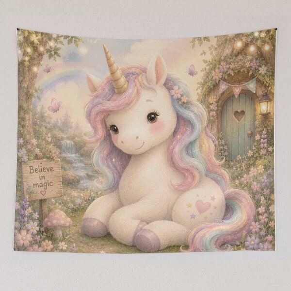 Item preview, Cozy unicorn designed and sold by Wolf-Essentials.