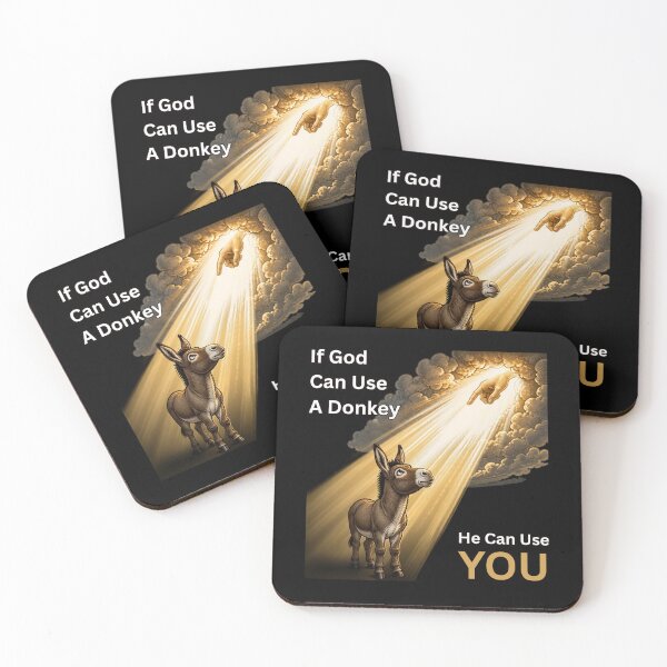 Item preview, If God Can Use A Donkey He Can Use You designed and sold by tellia-kallisto.