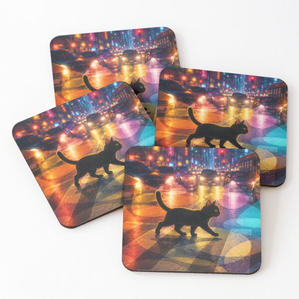 Item preview, Stray Alley Cat Crossing the Road designed and sold by Mindworx21.