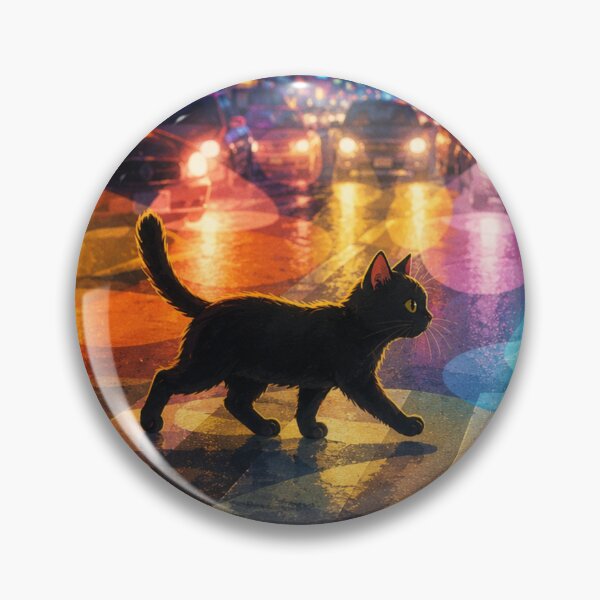 Item preview, Stray Alley Cat Crossing the Road designed and sold by Mindworx21.