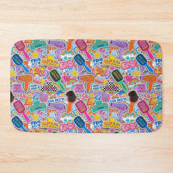 Item preview, Hair Stylist Pattern Fresh AF Hair Accessories Retro Pop Art designed and sold by SplashTastic.