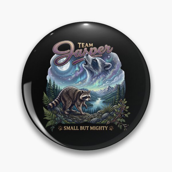 Item preview, Jimothy Team Jasper Raccoon Small But Mighty Nature Vintage Wildlife. designed and sold by HorrorInkStudio.