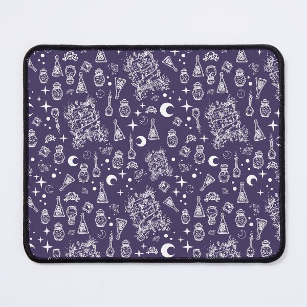 Item preview, Magical Witches Potions and Spells Mystic Magic Repeat Print Witchy Fabric designed and sold by LauraCoxArt.