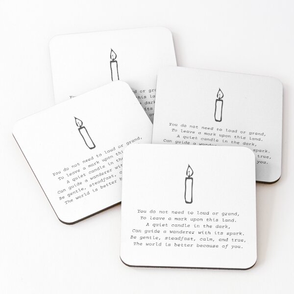 Item preview, The Quiet Candle designed and sold by BlareBlare.