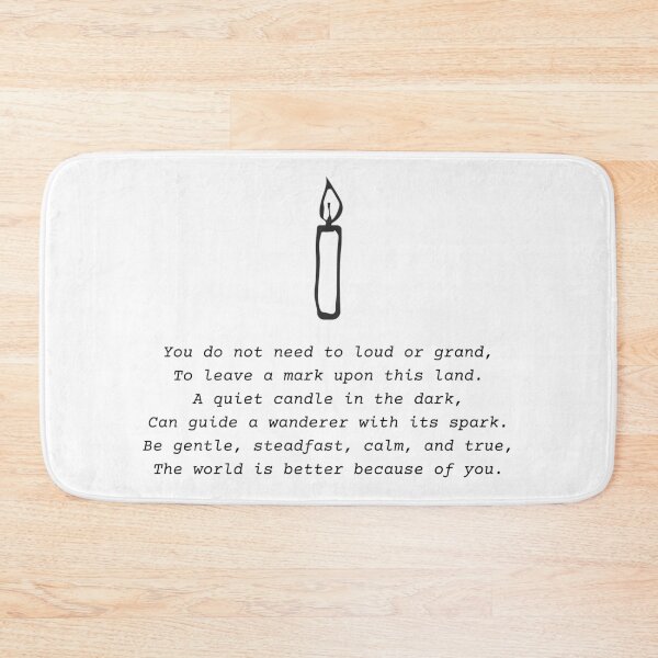 Item preview, The Quiet Candle designed and sold by BlareBlare.