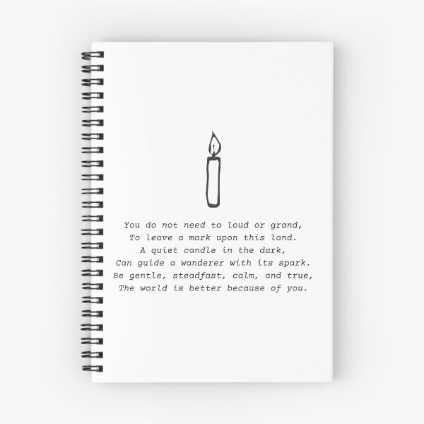 Item preview, The Quiet Candle designed and sold by BlareBlare.