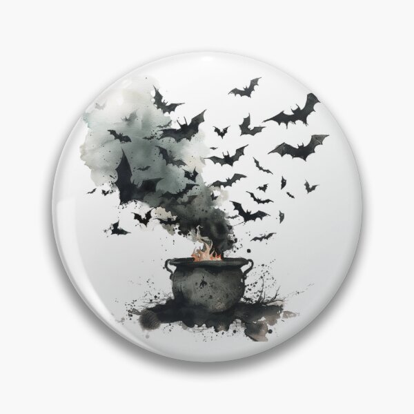 Item preview, Bat Brew | Bat | Cute Gothic Wildlife Art designed and sold by Mandayartstudio.