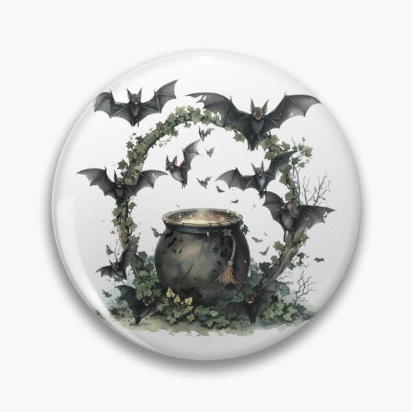 Item preview, Bat Brew | Bat | Cute Gothic Wildlife Art designed and sold by Mandayartstudio.