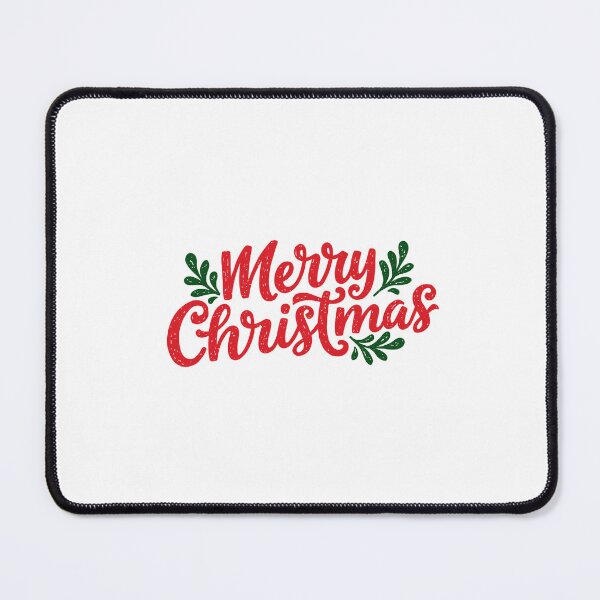 Item preview, Merry Christmas Hand Lettered Typography with Holly designed and sold by Ramona-Gliga.