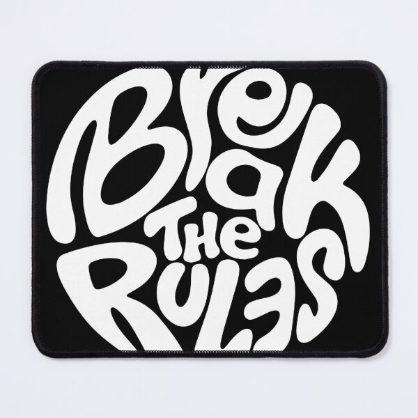 Item preview, Break the Rules Tyoography #2 designed and sold by dobbyf.