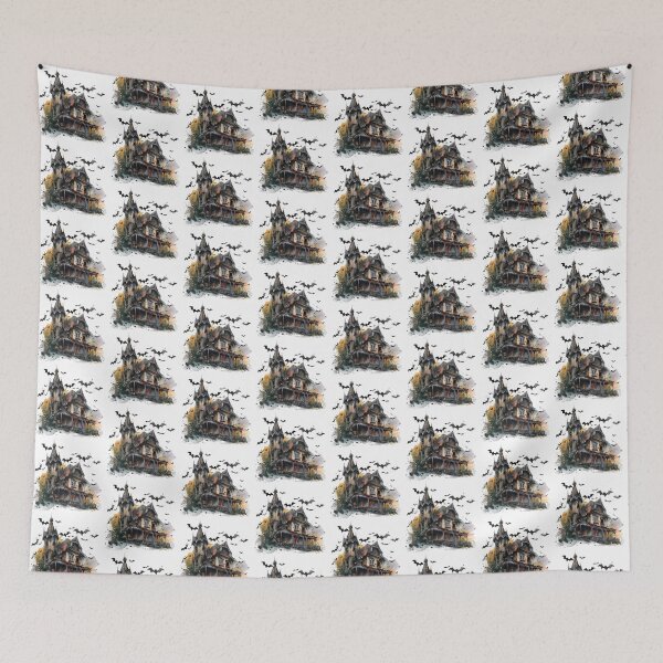 Item preview, Bat Castle | Bat | Cute Gothic Wildlife Art designed and sold by Mandayartstudio.