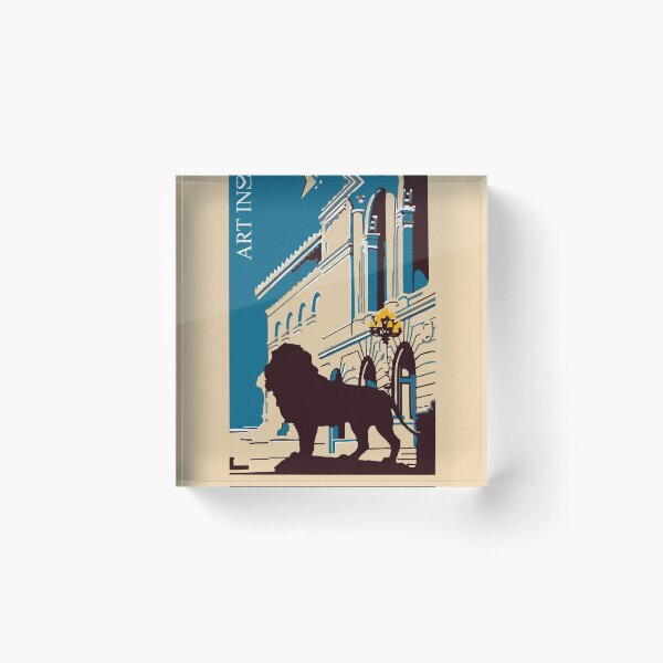 Item preview, Art institute Chicago retro designed and sold by aapshop.