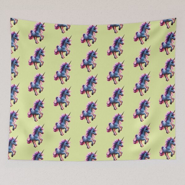 Item preview, Cute Kawaii Prancing Unicorn designed and sold by Uniquely Yours.