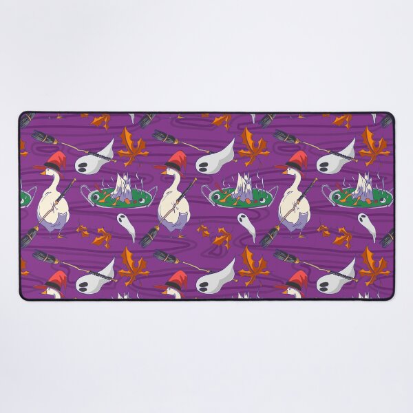Item preview, Witch Duck and Magic Cauldron Halloween Seamless Pattern designed and sold by zanaxxer.