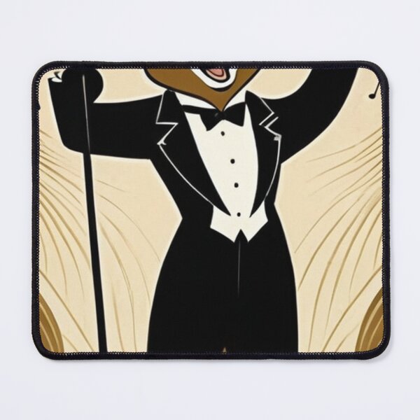 Item preview, Art - Stylized Anthropomorphic Animal, Joyful Vintage Illustration designed and sold by World-Pets.