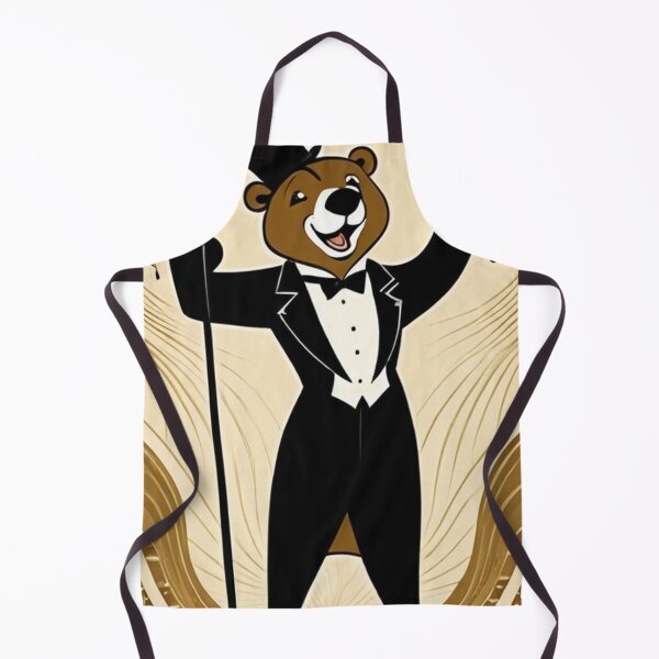 Item preview, Art - Stylized Anthropomorphic Animal, Joyful Vintage Illustration designed and sold by World-Pets.