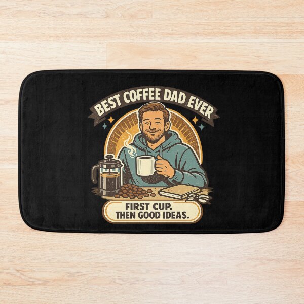 Item preview, Best Coffee Dad Ever – First Cup Then Good Ideas designed and sold by Concrete Coffee Studio.