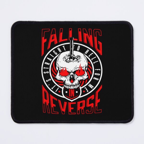Item preview, Skull Circular Emblem With Fiery Eyes designed and sold by goodsstore96.