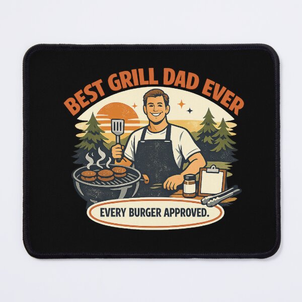 Item preview, Best Grill Dad Ever – Funny Father’s Day BBQ Dad Gift designed and sold by Concrete Coffee Studio.