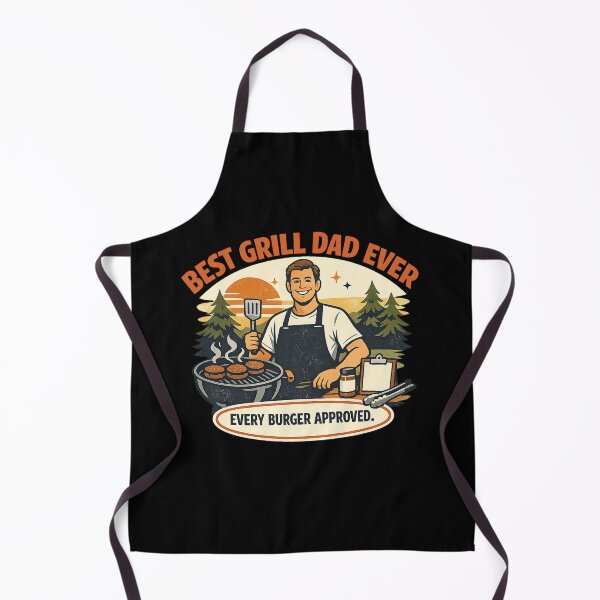 Item preview, Best Grill Dad Ever – Funny Father’s Day BBQ Dad Gift designed and sold by Concrete Coffee Studio.