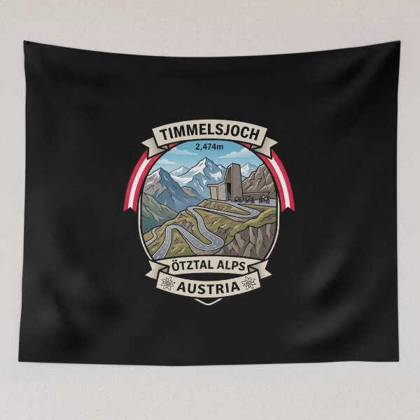 Item preview, Timmelsjoch Scenic Alpine Route Graphic designed and sold by enzoade.