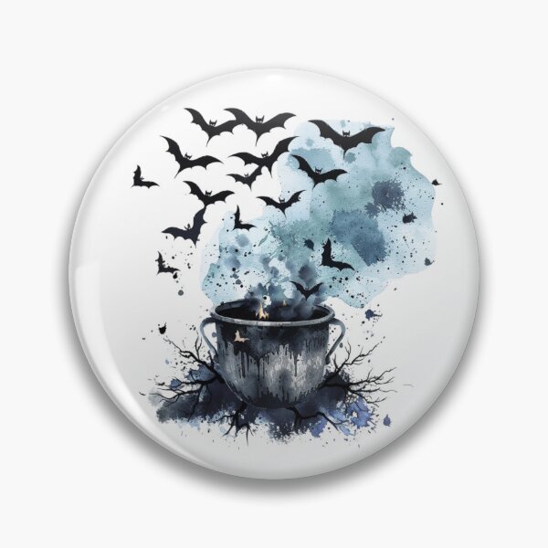 Item preview, Bat Brew | Bat | Cute Gothic Wildlife Art designed and sold by Mandayartstudio.
