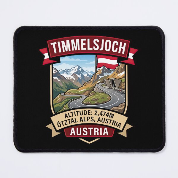 Item preview, Timmelsjoch Legendary Mountain Pass Artwork designed and sold by enzoade.