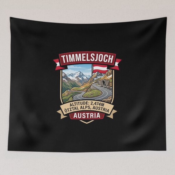 Item preview, Timmelsjoch Legendary Mountain Pass Artwork designed and sold by enzoade.