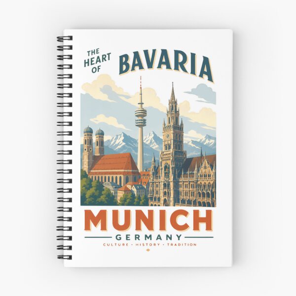 Item preview, The Heart Of Bavaria Munich Germany Travel Culture History Tradition Souvenir Gift designed and sold by Simsimah26Parks.