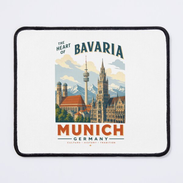 Item preview, The Heart Of Bavaria Munich Germany Travel Culture History Tradition Souvenir Gift designed and sold by Simsimah26Parks.