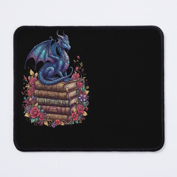 Item preview, Life is Better with Dragons and Books designed and sold by A-M-G-Shop.