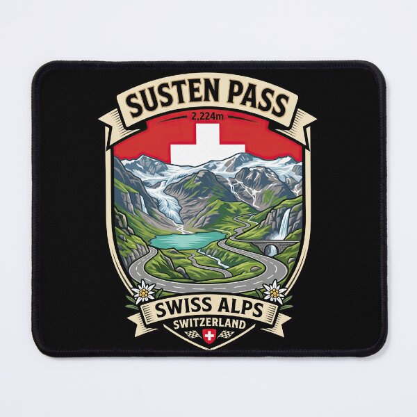 Item preview, Susten Pass Scenic Driving Route Artwork designed and sold by enzoade.