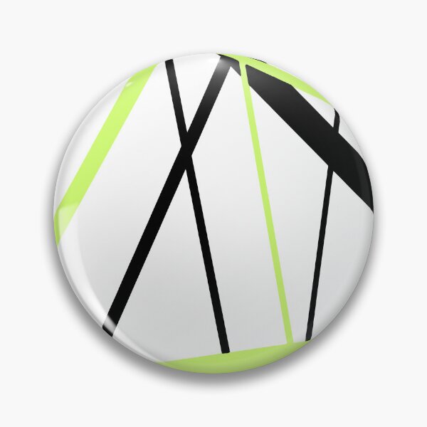Item preview, Cool Chartreuse Diagonal Lines Black Accents designed and sold by taiche.