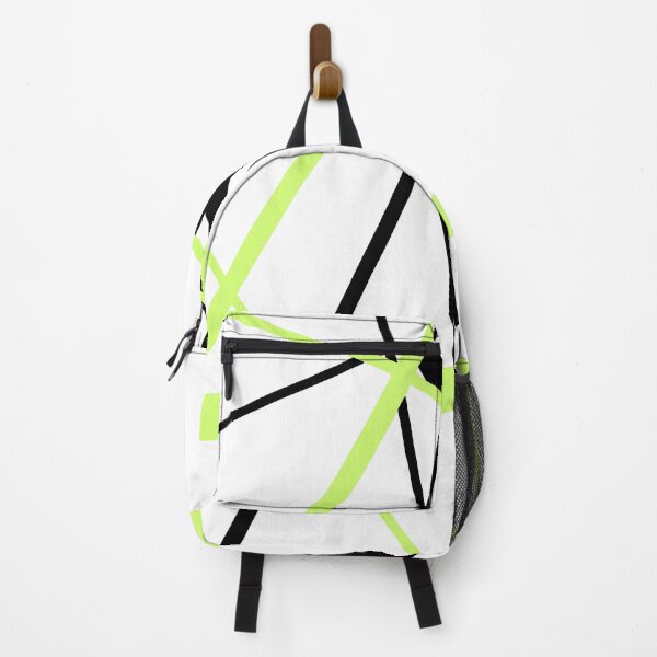 Item preview, Cool Chartreuse Diagonal Lines Black Accents designed and sold by taiche.
