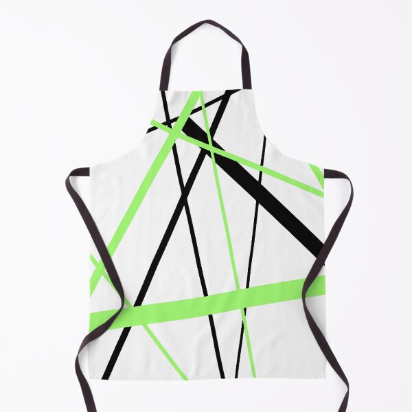 Item preview, Cool Lime-Green Diagonal Lines Black Accents designed and sold by taiche.
