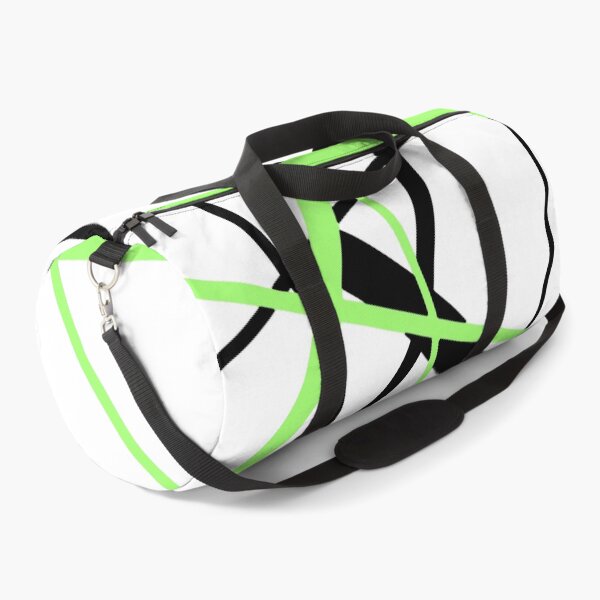 Item preview, Cool Lime-Green Diagonal Lines Black Accents designed and sold by taiche.