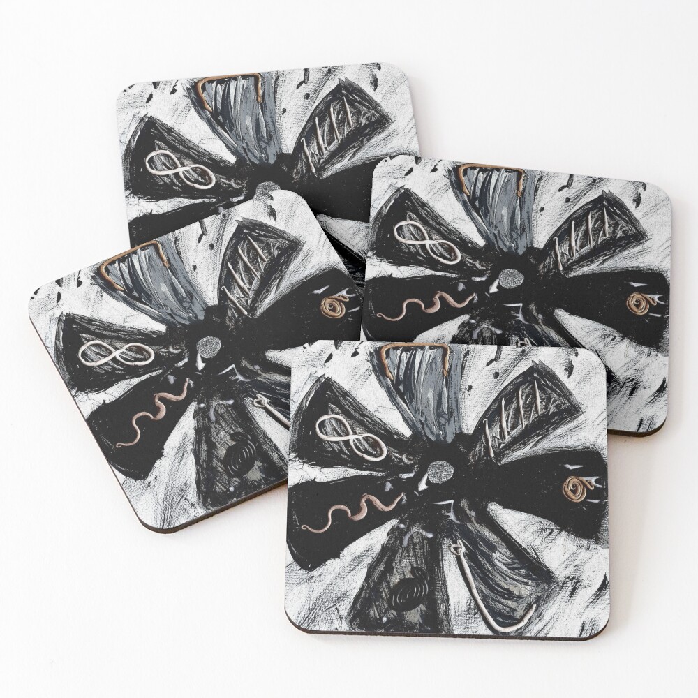 Item preview, Coasters (Set of 4) designed and sold by DistractableMee.